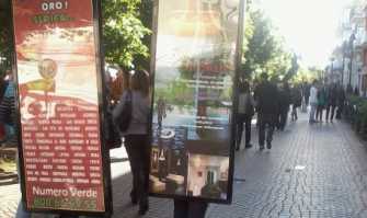 Ecco i ''cartelloni umani'', la nuova dubbia frontiera della pubblicit�